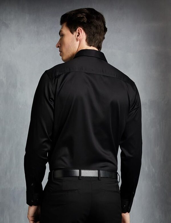 Men's Wrinkle-Resistant Regular Fit Cotton Formal Shirt - Image 3