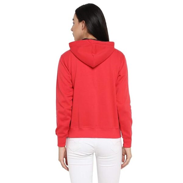 Clothing Women's Cotton Hooded Neck Sweatshirt - Image 3